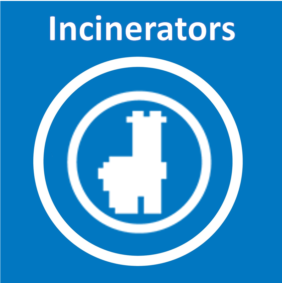 Incinerators Industry metro icon