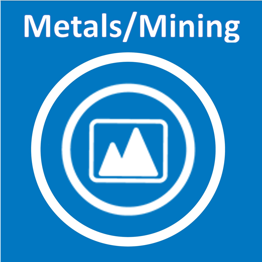 Metals & Mining Industry metro icon